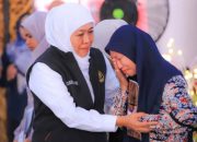 Khofifah Ingatkan Penerima Bansos Sumenep Tidak Gunakan Dana untuk Judi Online