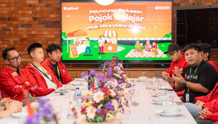 Dukung Rasio Kewirausahaan 8% di 2045, GoFood Perluas Pojok Belajar UMKM ke 24 Kota
