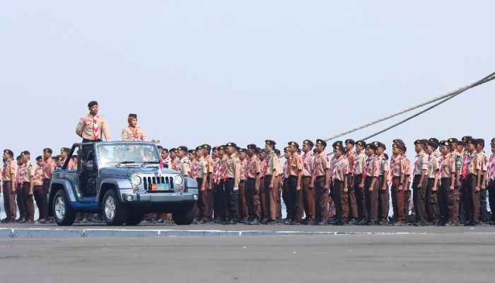 Hari Pramuka ke-61, Gubernur Jatim Ajak Manfaatkan Potensi Kolaborasi