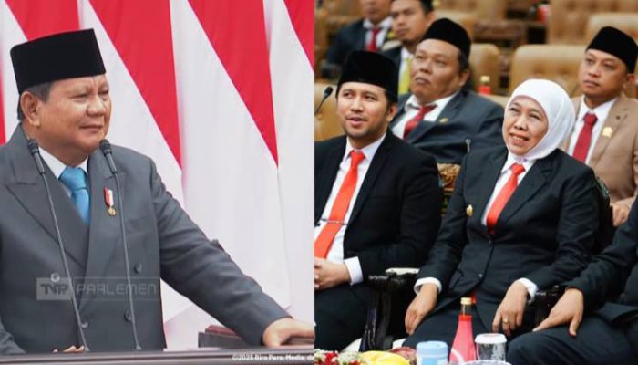 HUT ke-80 RI, Gubernur dan DPRD Jatim Ikut Paripurna Istimewa Dengarkan Pidato Kenegaraan Presiden Prabowo