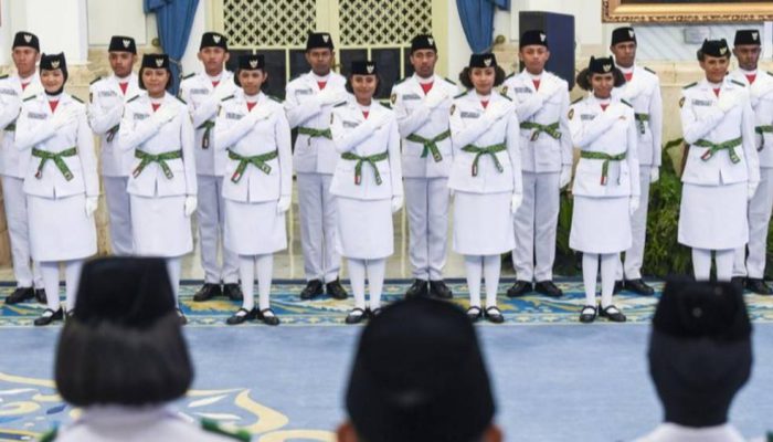 76 Pelajar Dikukuhkan Jadi Paskibraka Nasional 2025, Ini Daftarnya