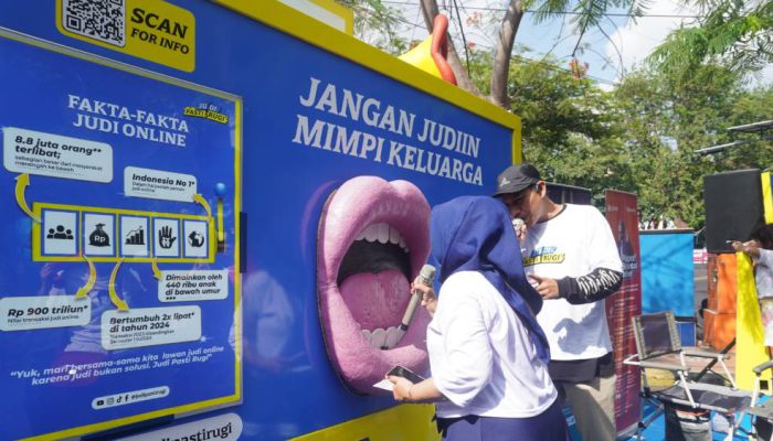 Telkomsel & GoPay Ajak Warga Surabaya Lawan Judi Online Lewat Panggung “Judi Pasti Rugi”