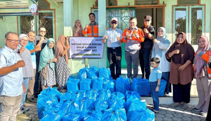 SIG Salurkan Bantuan Tanggap Bencana untuk Korban Banjir dan Longsor di Sumatra Barat, Aceh, dan Sumatra Utara