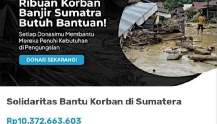 Ferry Irwandi Kumpulkan Rp10,3 Miliar untuk Korban Banjir Sumatra