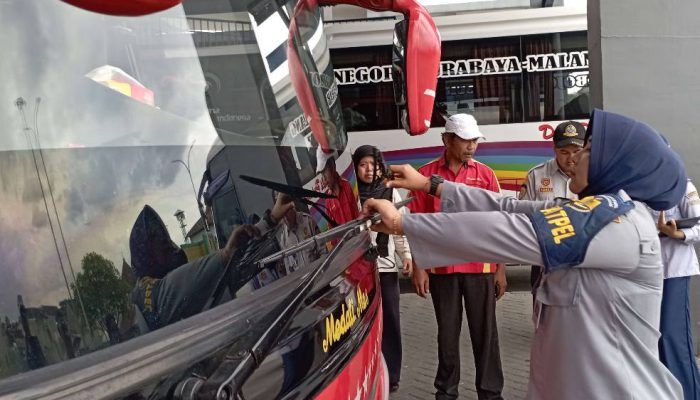 Sambut Libur Akhir Tahun, Terminal Arjosari Pastikan Bus Layak Jalan