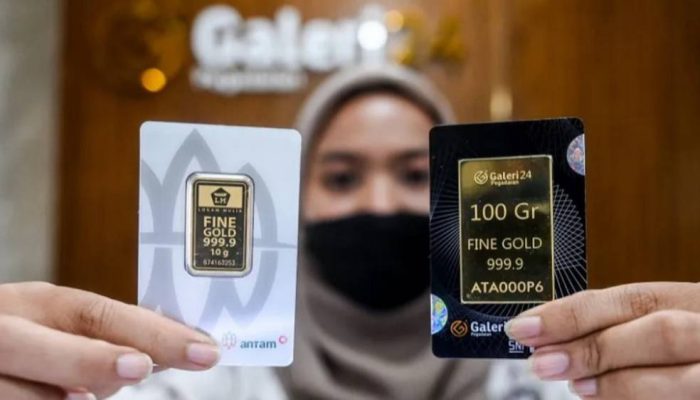 Harga Emas UBS Turun Rp21.000, Galeri24 Tetap Stagnan per Sabtu 3 Januari 2026