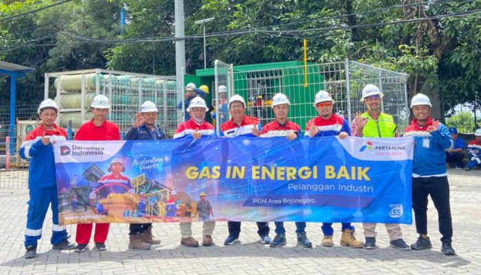 PGN Perluas Pemanfaatan Gas Bumi, Salurkan Gas ke Industri BMI Lamongan