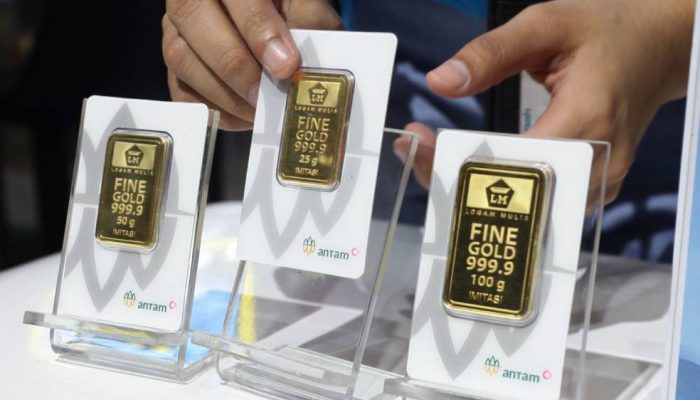 Harga Emas Antam Naik Rp27.000, Tembus Rp2.515.000 per Gram