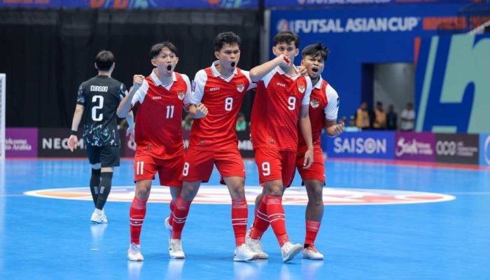 Libas Korea Selatan 5-0, Timnas Futsal Indonesia Kuasai Puncak Klasemen Grup