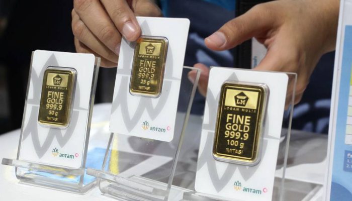 Emas Antam Stagnan Awal Februari, Harga 1 Gram Rp2.860.000