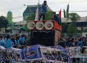 Ratusan Mahasiswa Demo di DPRD Jatim, Sampaikan Lima Tuntutan ke Pemerintah Pusat