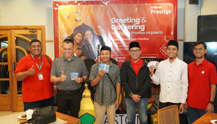 Greeting & Gathering Telkomsel, Perkuat Kedekatan dengan Pelanggan Mojokerto