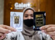 Jelang Idulfitri, Harga Emas UBS dan Galeri24 Sama-sama Naik