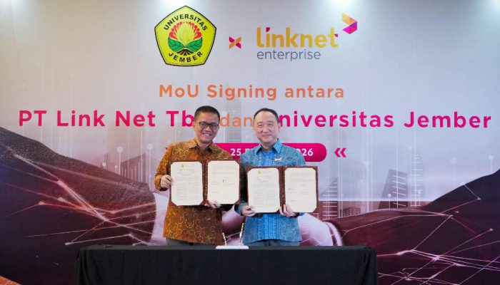 Perkuat Infrastruktur Digital, Linknet Enterprise dan Universitas Jember Jalin Kolaborasi Smart Campus Berbasis AI
