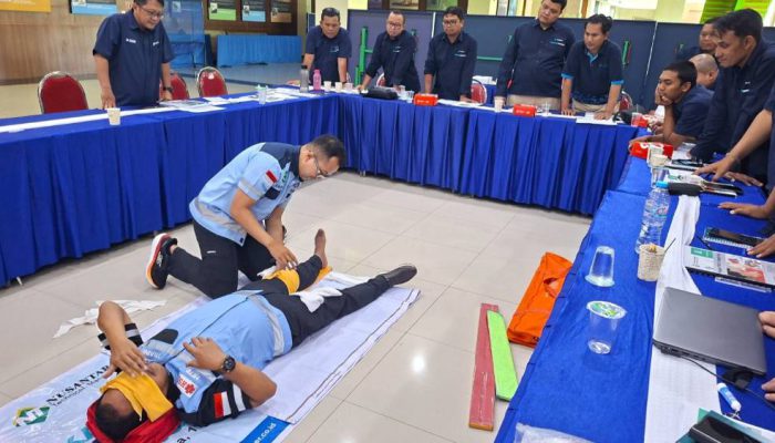 TTL Tingkatkan Kesiapsiagaan Darurat Lewat Sertifikasi P3K Kemenaker RI