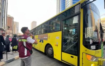 Jamaah Haji Dapat Pendampingan Penuh di Halte Bus Shalawat