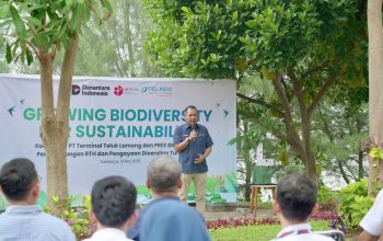 Komitmen Pelabuhan Hijau, Terminal Teluk Lamong Resmikan Green House “Titik Hijau”