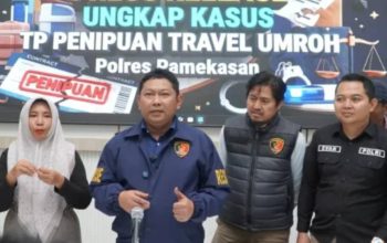 Polres Pamekasan Ungkap Penipuan Umrah, Seorang Perempuan asal Sidoarjo Ditangkap