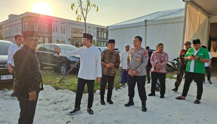 Gus Ipul Tinjau Lokasi Penutupan Munas-Konbes NU di Bangkalan, Siap Sambut Presiden Prabowo