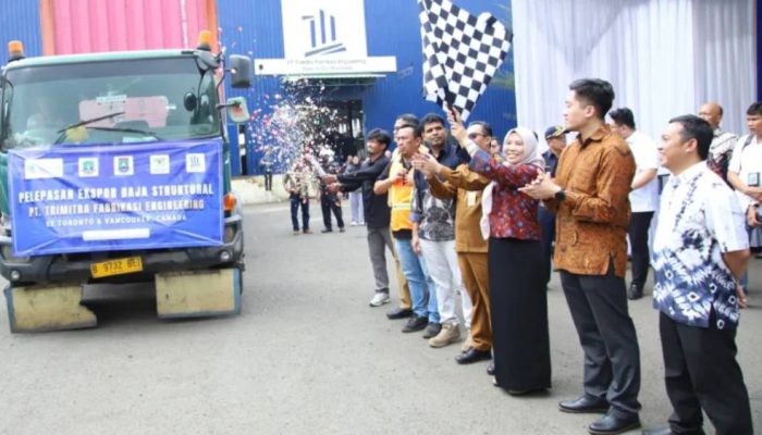 Kemendag Lepas Ekspor Baja Struktural ke Kanada Senilai Rp3,85 Miliar
