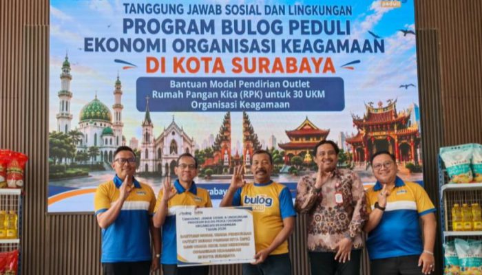 Bulog Gandeng Sembilan Organisasi Keagamaan, Salurkan Bantuan untuk 30 UMKM RPK