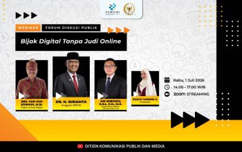 Bahaya Judi Online Mengintai, Komdigi dan DPR RI Tingkatkan Kesadaran Masyarakat
