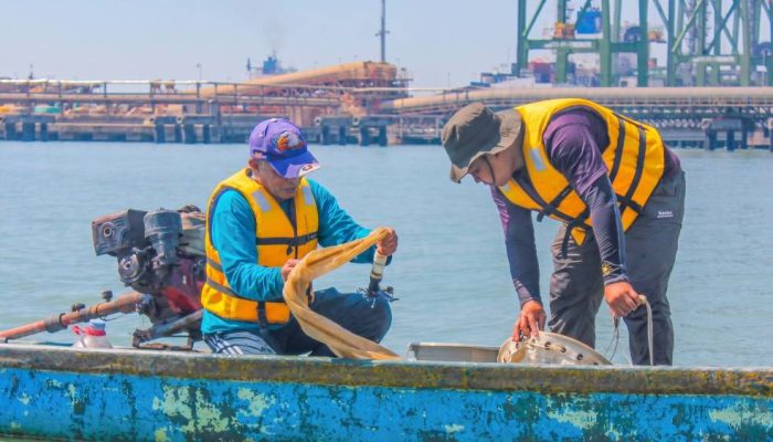 Kolaborasi dengan BRIN, Terminal Teluk Lamong Bangun Basis Data Ilmiah Biota Laut