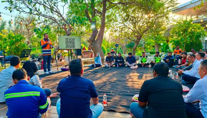 Raih 25,3 Juta Jam Kerja Aman, TPK Teluk Lamong Perkokoh Budaya Keselamatan Kerja