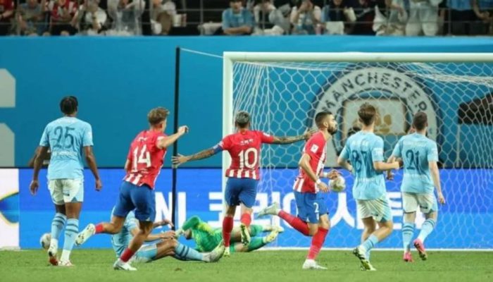 Manchester City Comeback, Kalahkan Atletico Madrid 3-1 di Seoul