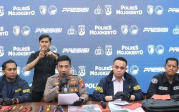 Bobol Brankas UAC Mojokerto Rp 1,4 Miliar, Sindikat Curat Antarpulau Digulung Polis