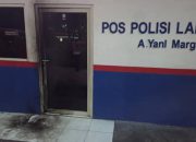 Pos Polisi di Margorejo Surabaya Diduga Diserang Bom Molotov