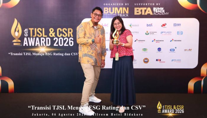 Program Budidaya Kepiting Soka Antar TTL Raih TJSL & CSR Award 2026
