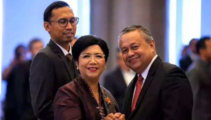 Estafet Kepemimpinan BI Beralih ke Destry Damayanti, Ini Pesan Perry Warjiyo