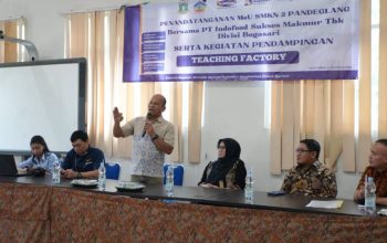 Bogasari Resmi Kerja Sama Dukung TEFA SMKN 2 Pandeglang