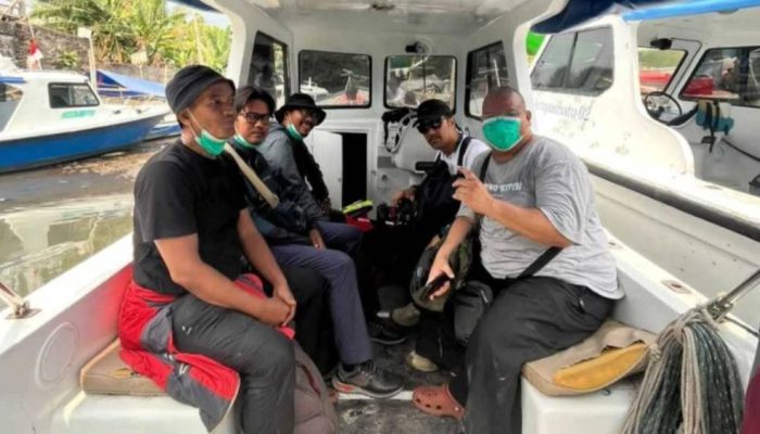 Lima Wartawan Hilang Saat Liputan Erupsi Anak Krakatau, SAR Bergerak