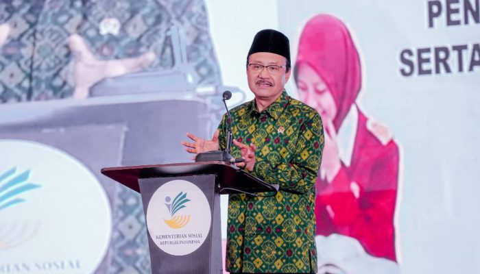 Gus Ipul Luncurkan Gerakan Nasional Peduli Tetangga, SDM Sekolah Rakyat Diajak Jadi Agen Perlinsos