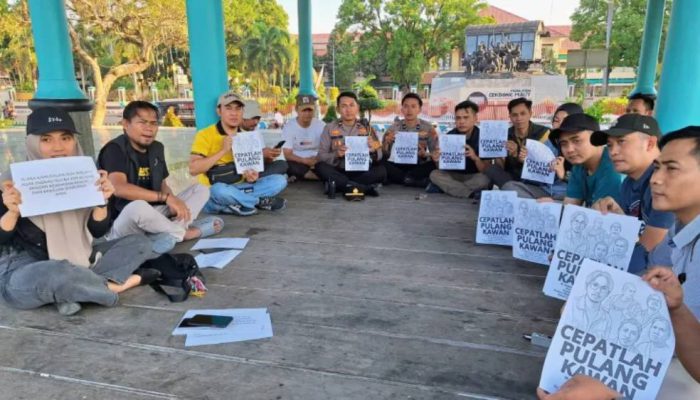 Lima Wartawan Hilang di Selat Sunda, Solidaritas Jurnalis Bondowoso Menguat