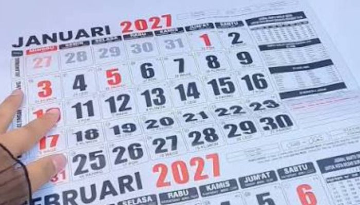 Catat! Ini Jadwal Tanggal Merah dan Cuti Bersama Sepanjang 2027