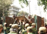 Bangunan Liar di Frontage Road Waru Ditertibkan, Pemkab Sidoarjo Kedepankan Pendekatan Humanis