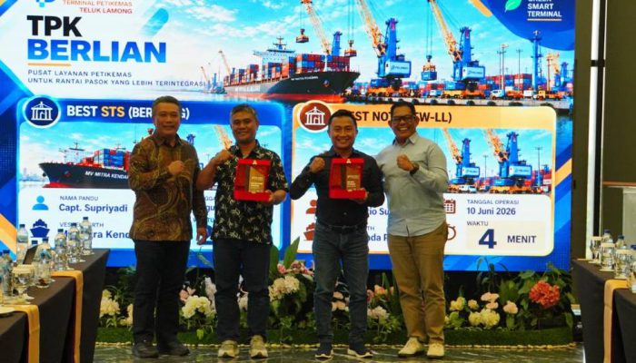 PT Terminal Teluk Lamong Perkuat Efisiensi Pelayanan Kapal Lewat Zona EAZI