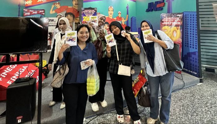 Jadi Official Logistics Partner Pekan Raya Jatim (PRJ) Surabaya, JNE Berikan Voucher Belanja Kepada Pengunjung