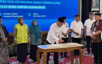 Wamenkes Benjamin Dorong Pemberantasan TBC di Banyuwangi, Puskesmas Dapat 4 X-Ray